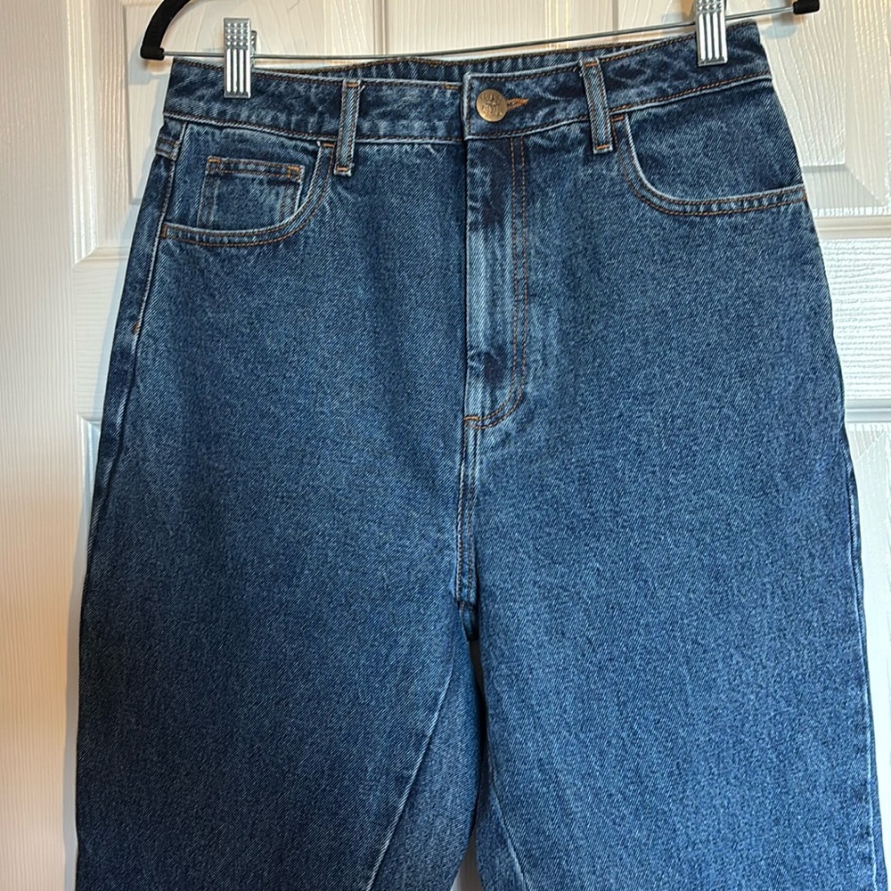 Lucy & Yack Classic High-Rise Women's Blue Denim Jeans 28R
